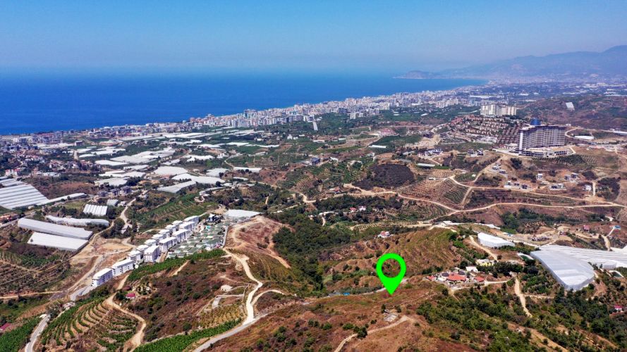 Land for sale Kargicak Alanya for Villa