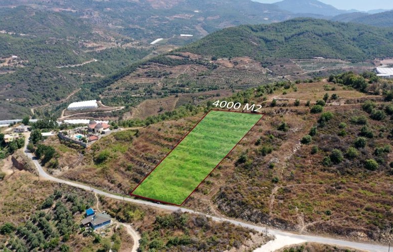 Land for sale Kargicak Alanya for Villa