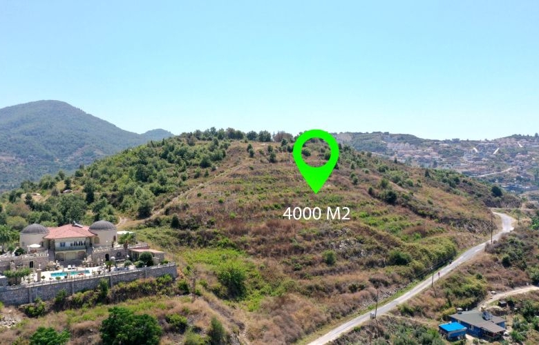 Land for sale Kargicak Alanya for Villa