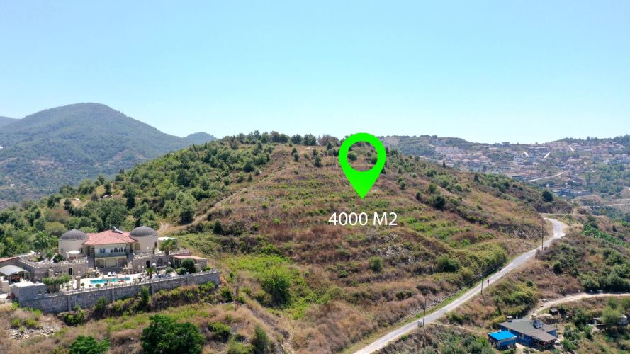 Land for sale Kargicak Alanya for Villa