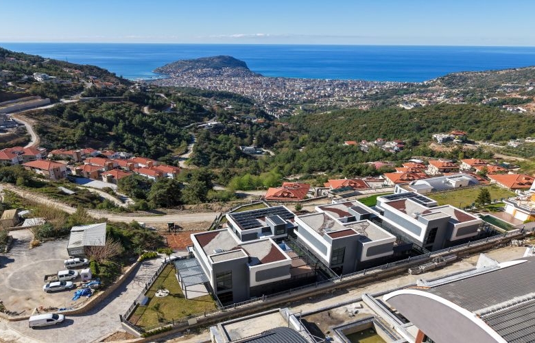3-Bedroom Sea View Villa For Sale in Tepe Alanya
