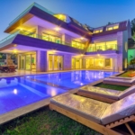 Luxury 5+1 Sea View Villa For Sale in Bektas