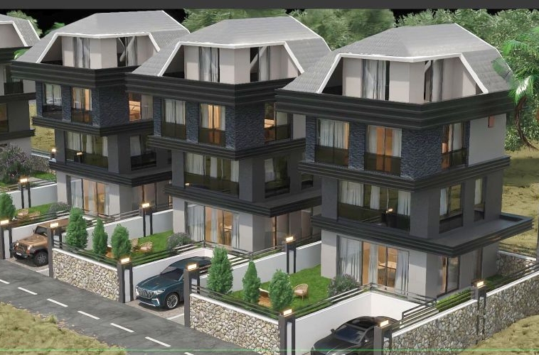 3-Bedroom New Villa Project For Sale in Avsallar