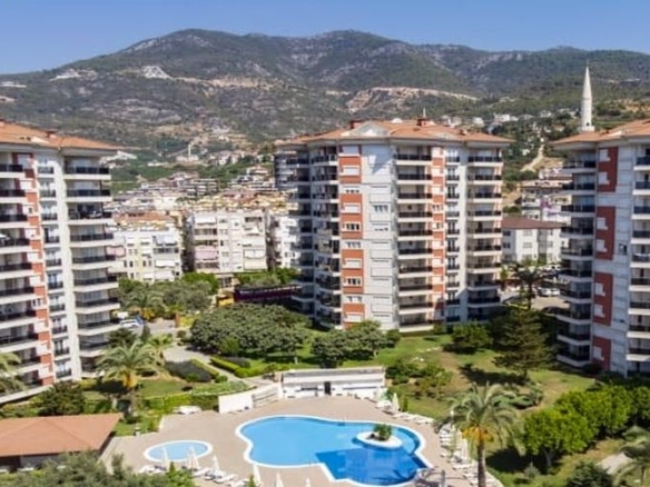 Sea View 2 Bedroom Apartment For Sale Alanya Park Cikcilli