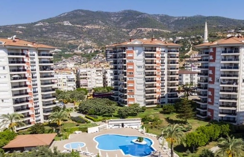 Sea View 2 Bedroom Apartment For Sale Alanya Park Cikcilli