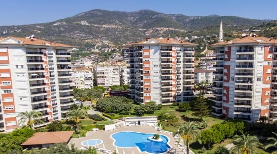 Sea View 2 Bedroom Apartment For Sale Alanya Park Cikcilli
